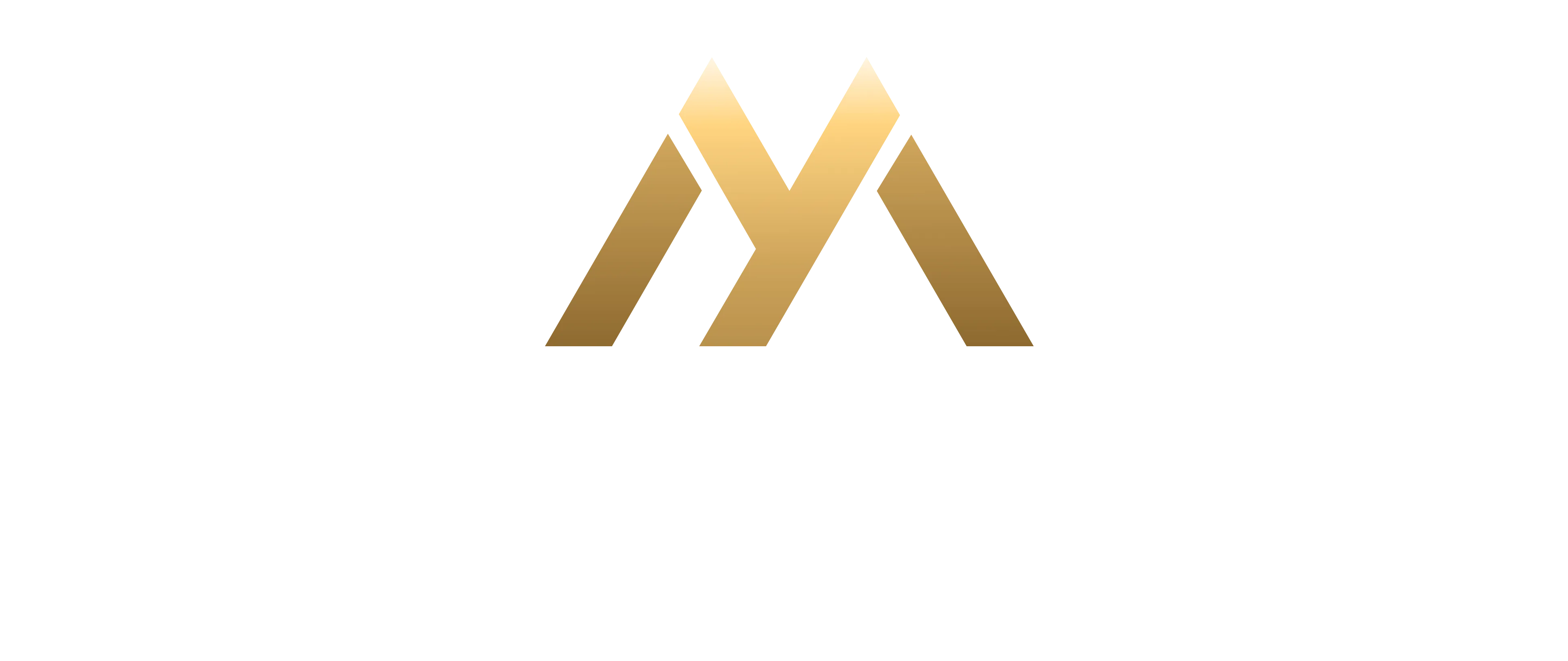 Marquel Yvette Photography brand logo featuring stylized gold letter M on white background