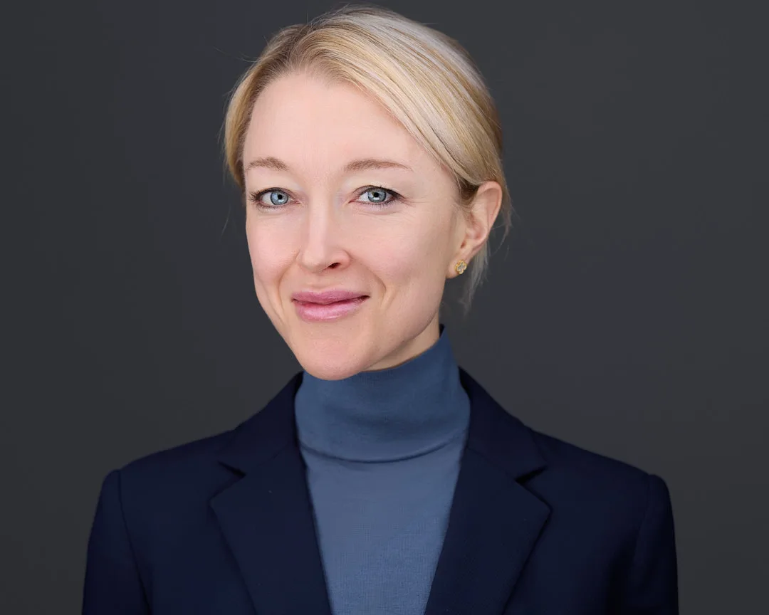 LinkedIn headshot for attorney with approachable confident expression